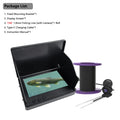 220° Underwater Fishing Camera Handheld 1080P 4.3'' LCD Fish Finder Portable Fish Depth Finder Water with Night Vision