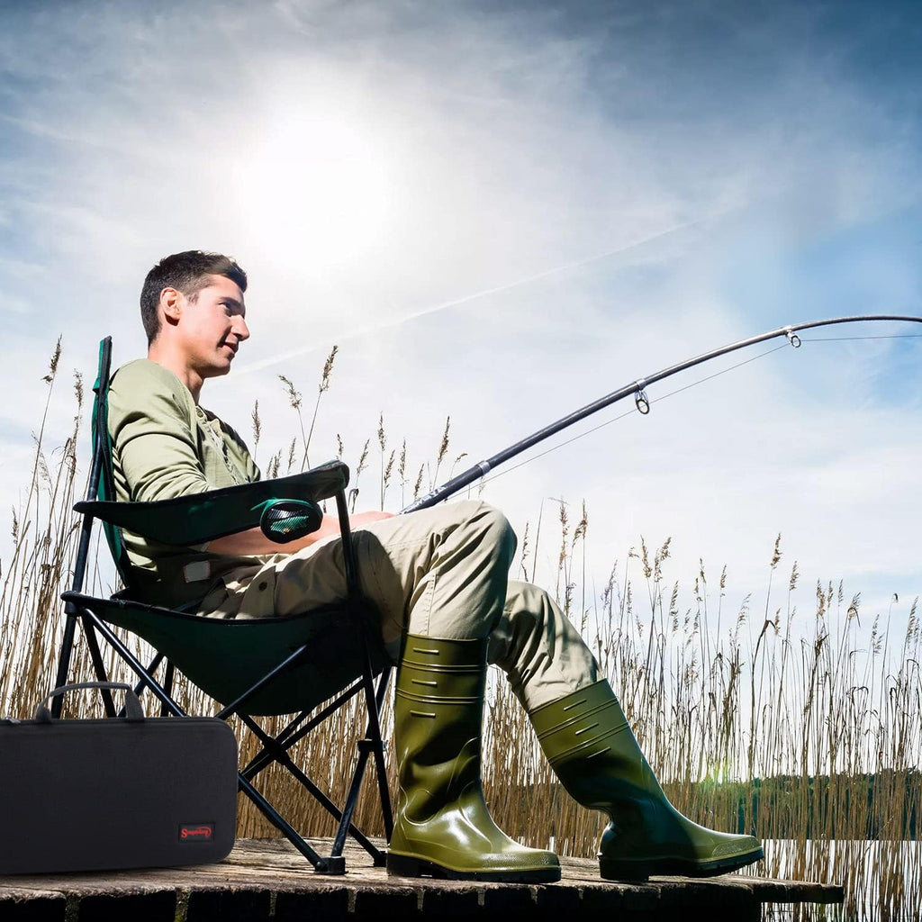 Telescopic Fishing Pole with Spinning Reel Portable Fishing Rod Reel Combos